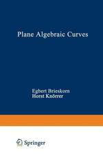 Plane Algebraic Curves