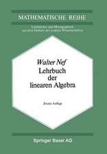 Lehrbuch der linearen Algebra