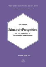 Seismische Prospektion: Ein Lehr- und Hilfsbuch zur Auswertung von Laufzeitmessungen