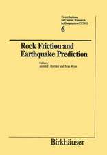 Rock Friction and Earthquake Prediction