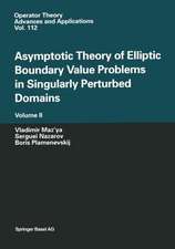 Asymptotic Theory of Elliptic Boundary Value Problems in Singularly Perturbed Domains Volume II