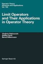 Limit Operators and Their Applications in Operator Theory