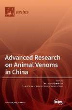 Advanced Research on Animal Venoms in China