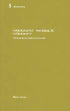 Materialitat/Materialite/Materiality