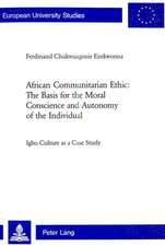 African Communitarian Ethic: Igbo Culture as a Case Study