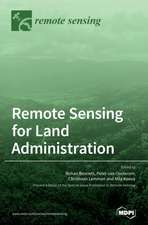 Remote Sensing for Land Administration