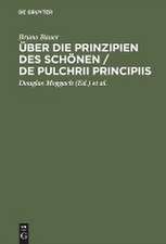 Über die Prinzipien des Schönen De pulchri principiis: Eine Preisschrift Mit einem Vorwort von Volker Gerhardt