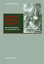 Metaphysik, Poesie und Geschichte: Über die Philosophie von Giambattista Vico