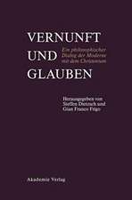 Vernunft und Glauben: Ein philosophischer Dialog der Moderne mit dem Christentum. Père Xavier Tilliette SJ zum 85. Geburtstag