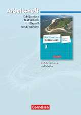 Schlüssel zur Mathematik 9. Schuljahr. Arbeitsheft mit eingelegten Lösungen. Differenzierende Ausgabe Niedersachsen