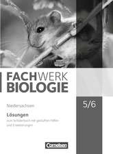 Fachwerk Biologie 5./6. Schuljahr Lösungen. Niedersachsen