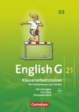 English G 21. Ausgabe D 2. Klassenarbeitstrainer mit Lösungen und Audios online