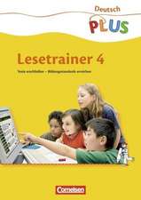 Lesetrainer 4. Schuljahr. Arbeitsheft