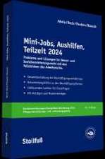 Mini-Jobs, Aushilfen, Teilzeit 2024