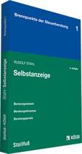 Selbstanzeige