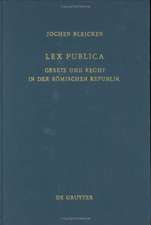 Lex publica: Gesetz und Recht in der römischen Republik