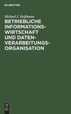 Betriebliche Informationswirtschaft und Datenverarbeitungsorganisation: Analyse und Konzeption von Organisationssystemen