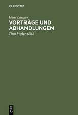 Vorträge und Abhandlungen: Ausgewählte Beiträge zum Strafrecht, zur Strafrechtsreform und zum Strafverfahrensrecht aus den Jahren 1950–1985