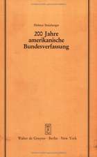 200 Jahre amerikanische Bundesverfassung: Zu den Einflüssen des amerikanischen Verfassungsrechts auf die deutsche Verfassungsentwicklung. Vortrag gehalten vor der Juristischen Gesellschaft zu Berlin am 4.Juni 1986