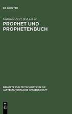 Prophet und Prophetenbuch