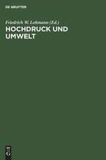 Hochdruck und Umwelt