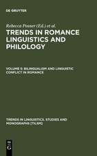 Bilingualism and Linguistic Conflict in Romance