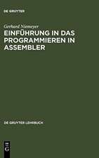 Einführung in das Programmieren in ASSEMBLER: Systeme IBM, Siemens, Univac, Comparex IBM-PC/370