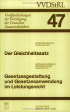 Der Gleichheitssatz. Gesetzesgestaltung und Gesetzesanwendung im Leistungsrecht: Berichte und Diskussionen auf der Tagung der Vereinigung der Deutschen Staatsrechtslehrer in Tübingen vom 5. bis 8. Oktober 1988