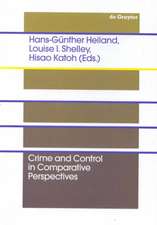 Crime and Control in Comparative Perspectives