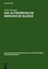 Die altnordische Heroische Elegie