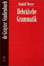 Hebräische Grammatik