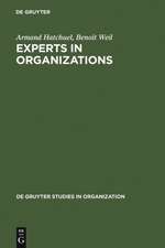 Experts in Organizations: A Knowledge-Based Perspective on Organizational Change