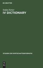 IV Dictionary: Konzepte zur Verwaltung der betrieblichen Metadaten