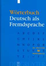 Wörterbuch Deutsch als Fremdsprache