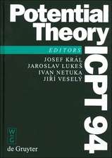 Potential Theory - ICPT 94: Proceedings of the International Conference on Potential Theory held in Kouty, Czech Republic, August 13-20, 1994