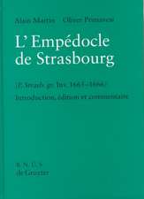 L'Empédocle de Strasbourg (P. Strasb. gr. Inv. 1665-1666): Introduction, Edition et Commentaire. With an English Summary.