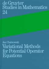 Variational Methods for Potential Operator Equations: With Applications to Nonlinear Elliptic Equations