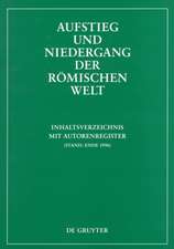 Inhaltsverzeichnis mit Autorenregister: (Stand: Ende 1996)