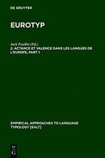 Actance et Valence dans les Langues de l'Europe