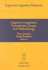 Cognitive Linguistics: Foundations, Scope, and Methodology