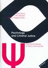 Psychology and Criminal Justice