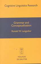 Grammar and Conceptualization