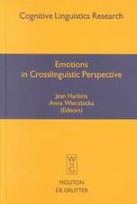 Emotions in Crosslinguistic Perspective