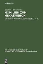 Homilien zum Hexaemeron