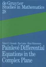 Painlevé Differential Equations in the Complex Plane