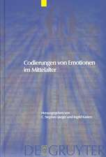 Codierungen von Emotionen im Mittelalter / Emotions and Sensibilities in the Middle Ages