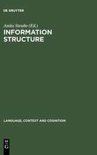 Information Structure: Theoretical and Empirical Aspects