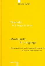 Modularity in Language: Constructional and Categorial Mismatch in Syntax and Semantics