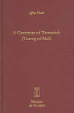 A Grammar of Tamashek (Tuareg of Mali)