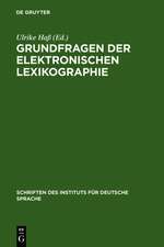 Grundfragen der elektronischen Lexikographie: elexiko - Das Online-Informationssystem zum deutschen Wortschatz